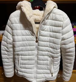 Piumino donna double face