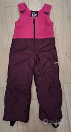 Pantaloni sci bambina decathlon 5/6 anni