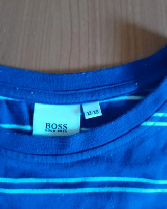 T-shirt BOSS rigata 