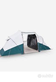 Tenda da campeggio Arpenaz Family e 2 lettini