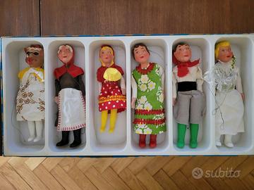 Set marionette vintage