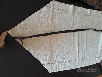 cinghia in cuoio vintage per fucile caccia