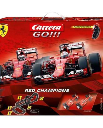Pista Elettrica Carrera FERRARI GO Red Champions

