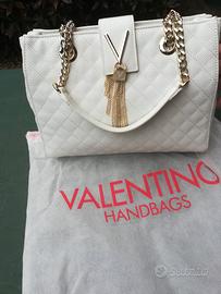 Borsetta donna bianca Valentino