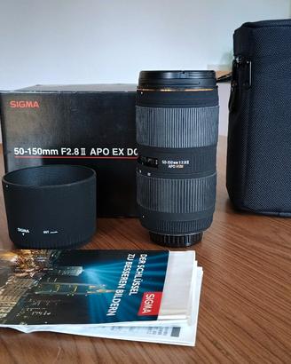 Sigma 50-150 mm F2.8 II APO EX DC Pentax 