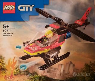 ELICOTTERO DEI POMPIERI CITY FIRE LEGO