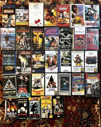 Lotto Vhs anni 90 di genere vario (Catania)