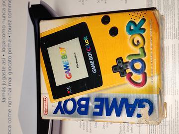 Game Boy Color Dandelion con scatola + Pokemon oro