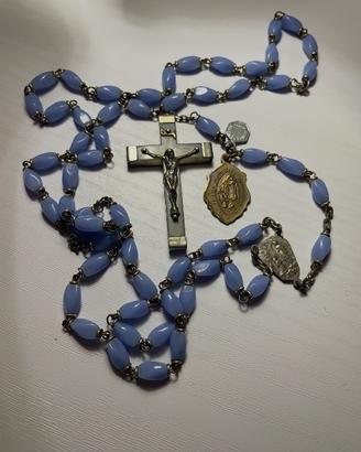 Rosario antico Lourdes Francia anni ’50/’70 – azzu