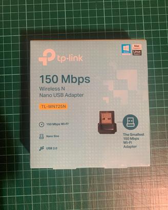 Adattatore Wi-Fi USB TP-Link Nano TL-WN725N nuovo