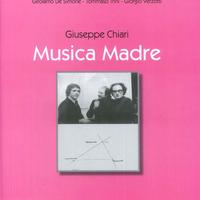 Libro Giuseppe Chiari "Musica Madre" . nuovo
