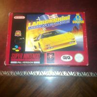 LAMBORGHINI x SUPER NINTENDO GIG PAL ITA no Snes