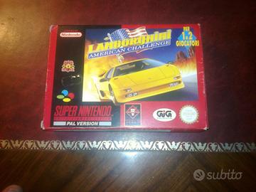 LAMBORGHINI x SUPER NINTENDO GIG PAL ITA no Snes