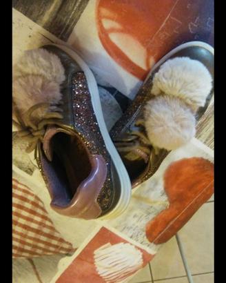 Scarpe geox bimba usate tg 33 tenute bene