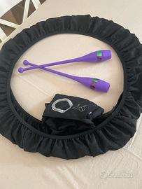 Cerchio e clavette danza