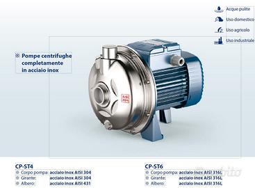 ElettroPompa Pedrollo CPm190-ST4 220V 2HP INOX