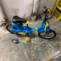 Bibi bimbo 2-4 anni con rotelle declathon