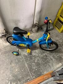 Bibi bimbo 2-4 anni con rotelle declathon