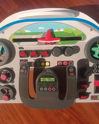 Plancia aereo gioco bimbi