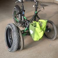 TRICICLO SERVOASSISTITO  ETNNIC TIPO FAT BIKE