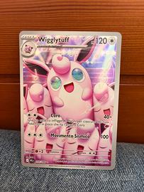 Carta pokémon wigglytuff 105/94 fiamme spettrali