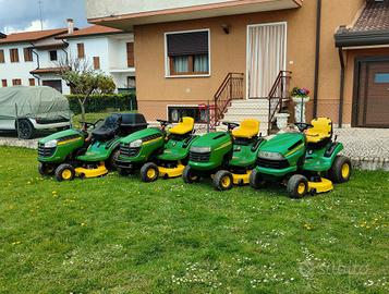trattorini tagliaerba John Deere 