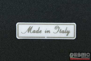Adesivo "Made in Italy" oro Monster 600 750 900 