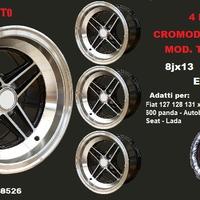 Cromodora TGA NERI 8X13 et0 4x98 Autobianchi FIAT