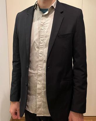 Giacca blazer uomo H&M nera taglia 48