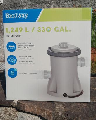Pompa elettrica a filtro Bestway per piscine