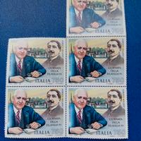 5 francobolli giornata della filatelia 91