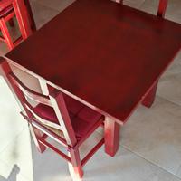  Tavolo  in Legno Stile Vintage 