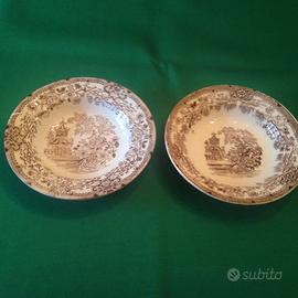 COLANDINE 2 PIATTI CERAMICA FRC CIVITA CASTELLANA 