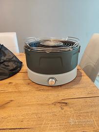Barbecue  portatile con ventilazione elettrica 