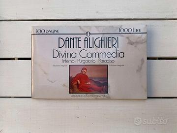 LIBRO LA DIVINA COMMEDIA DANTE ALIGHIERI TASCABILE