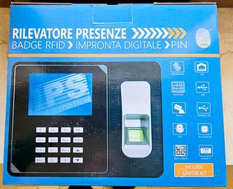 LETTORE DI BADGE CON IMPRONTA DIGITALE E RFID