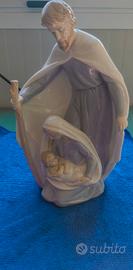 statuetta natività in ceramica