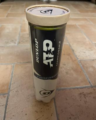 16 tubi palline tennis dunlop