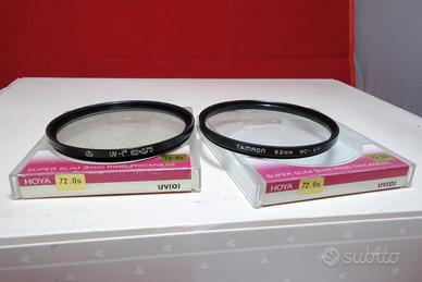 coppia filtri uv 82 mm tamron e kiev in ottime con