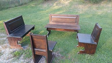 arredo antico in legno massello