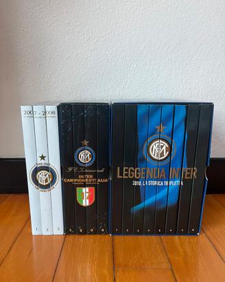Inter – Lotto 15 DVD Gazzetta 3 collez. complete
