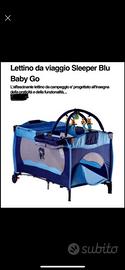 Lettino da viaggio nuovo usato una sola volta