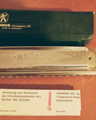 armonica a bocca cromatica Hohner Chromonica 270