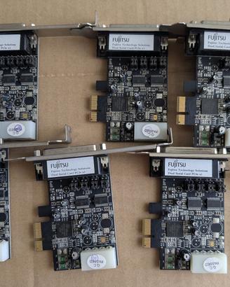 Scheda PCIe express 1x a  dual serial(noparallela)