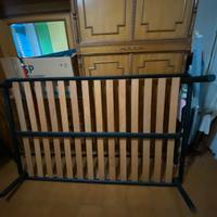 Rete in Doghe in legno  3/4