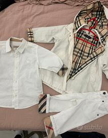 Set Burberry battesimo 18 mesi