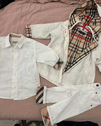 Set Burberry battesimo 18 mesi