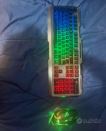 Tastiera e mouse gxt tural