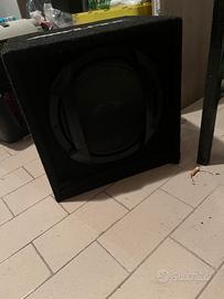 Subwoofer alpine + amplificatore