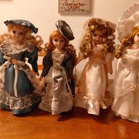 Bambole di porcellana Stile Vittoriano